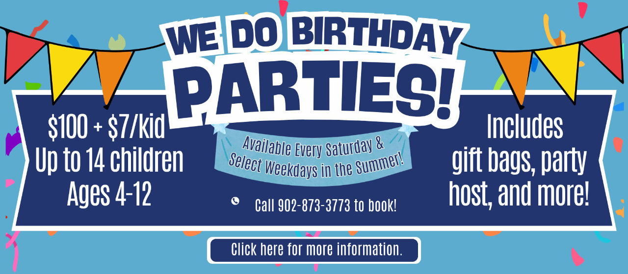 We do Birthday Parties!